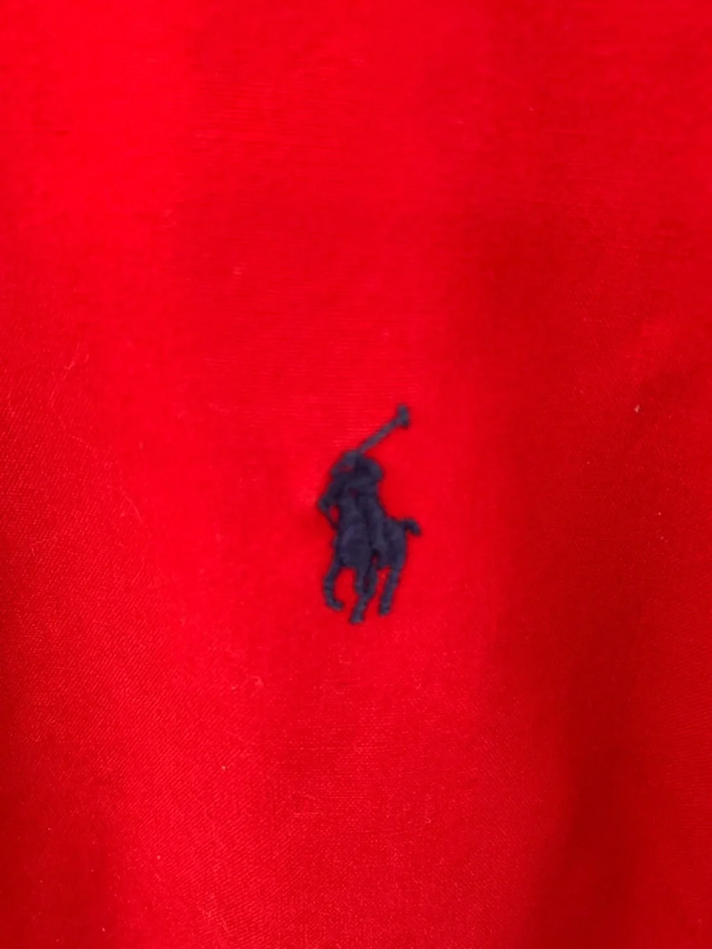 Polo Ralph Lauren 100% cotton Harrington Jacket Mens XL  Red Plaid Lined Pony - Picture 6 of 16